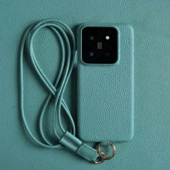 DecorOfficial Taschen & Geldbörsen|Elektronikgehäuse-iPhone-Hülle aus echtem Leder – luxuriöses Rindsleder-Design