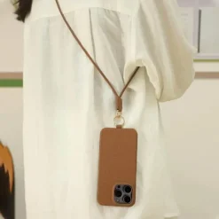 DecorOfficial Taschen & Geldbörsen|Elektronikgehäuse-iPhone-Hülle aus echtem Leder – luxuriöses Rindsleder-Design