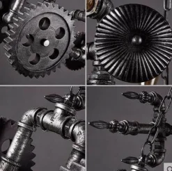 Comfort u0026 Style Beleuchtung-Iron Motorcycle Lamp - Modern Industrial Light Decor