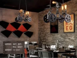 Comfort u0026 Style Beleuchtung-Iron Motorcycle Lamp - Modern Industrial Light Decor