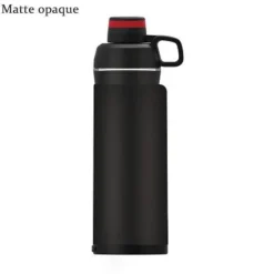 Wild u0026 Free Gear Outdoor-Artikel-Isolierte Thermos-Wasserflasche – Reisebecher mit versteckter Tasche und Geheimfach