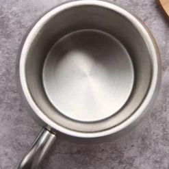 Tom Küche & Esszimmer-Isolierter Reisebecher aus Edelstahl – 420 ml Becher mit Deckel für das Homeoffice