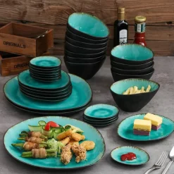 Elegance at the Table Küche & Esszimmer-Isonoa Porzellan-Tafelservice – Elegantes Tafelservice