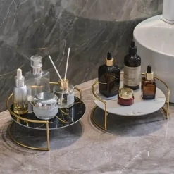 Aqua Essence Badezimmer-Ivalo Cosmetics Tray - Makeup Organizer and Vanity Storage Solution