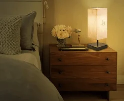 Glow u0026 Shade Beleuchtung-Ivory Tower Table Lamp - Elegant Modern Lighting