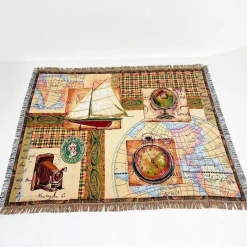 The Blanket Nook Bettzeug-Jacquard-Sofadecke – Vielseitige Picknickmatte für den Außenbereich, Bettdecke