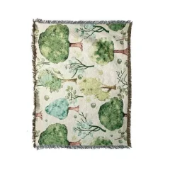 Snug u0026 Soft Bettzeug-Jacquard-Wandteppichdecke – dekorative gewebte Überwurfdecke