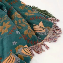 Snug u0026 Soft Bettzeug-Japanische Baumwoll-Überwurfdecke - Doppelseitiger Sofabezug Tagesdecke