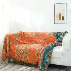 Snug u0026 Soft Bettzeug-Japanische Baumwoll-Überwurfdecke - Doppelseitiger Sofabezug Tagesdecke