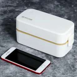 The Culinary Kit Küche & Esszimmer-Japanische Bento-Box – Einfacher Behälter zur Aufbewahrung von Lebensmitteln