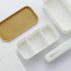 The Culinary Kit Küche & Esszimmer-Japanische Bento-Box – Einfacher Behälter zur Aufbewahrung von Lebensmitteln