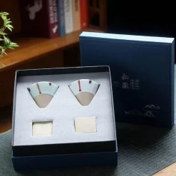 Plates u0026 More Küche & Esszimmer-Japanische Espressotassen aus Porzellan – 100 ml Latte-Becher in Geschenkbox