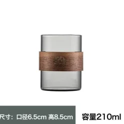 Plates u0026 More Küche & Esszimmer-Japanische hitzebeständige Teetasse aus Glas – verbrühungsbeständige Kaffeetasse