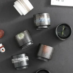 Plates u0026 More Küche & Esszimmer-Japanische Kaffeetasse aus Keramik – Stilvolle persönliche Tasse