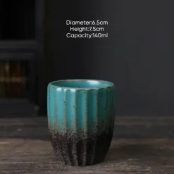 Plates u0026 More Küche & Esszimmer-Japanische Keramik-Teetasse – Porzellan-Kung-Fu-Sake- und Kaffeetasse