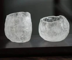 The Cozy Mug Küche & Esszimmer-Japanische Teetasse aus Keramik – handgefertigtes Trinkgeschirr mit Eisglasur