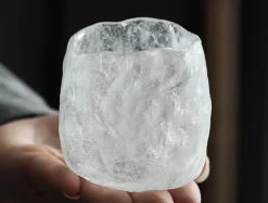 The Cozy Mug Küche & Esszimmer-Japanische Teetasse aus Keramik – handgefertigtes Trinkgeschirr mit Eisglasur