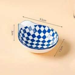 Plates u0026 More Küche & Esszimmer-Japanischer Keramik-Soßenteller - Porzellan-Snackteller