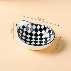 Plates u0026 More Küche & Esszimmer-Japanischer Keramik-Soßenteller - Porzellan-Snackteller