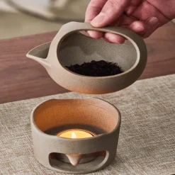 Brew Bliss Küche & Esszimmer-Japanischer Kerzenwärmer - Einfacher Tee-Wärmeverteiler