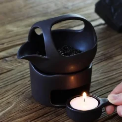 Brew Bliss Küche & Esszimmer-Japanischer Kerzenwärmer - Einfacher Tee-Wärmeverteiler