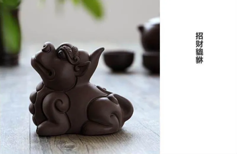 The Cozy Mug Küche & Esszimmer-Japanisches Kröten-Teehaustier-Set – Kreative Keramik für Teeliebhaber