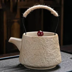 Plates u0026 More Küche & Esszimmer-Japanisches Teekannenset im Retro-Stil – Keramik-Kungfu-Teekanne mit Tassen