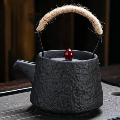 Plates u0026 More Küche & Esszimmer-Japanisches Teekannenset im Retro-Stil – Keramik-Kungfu-Teekanne mit Tassen