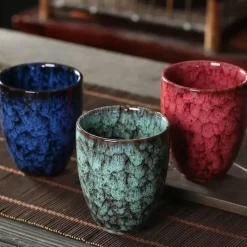 Plates u0026 More Küche & Esszimmer-Japanisches Teetassen-Set aus Keramik – 250 ml, Kiln Change Design