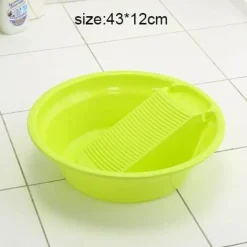 The Blissful Bath Badezimmer-Japanisches Waschbrett – Traditionelles Handwäschebrett