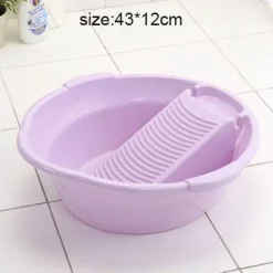 The Blissful Bath Badezimmer-Japanisches Waschbrett – Traditionelles Handwäschebrett