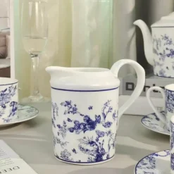 Feast u0026 Flair Küche & Esszimmer-Jungle Lion Tee- und Kaffeeservice aus Bone China – Elegante Geschirrkollektion