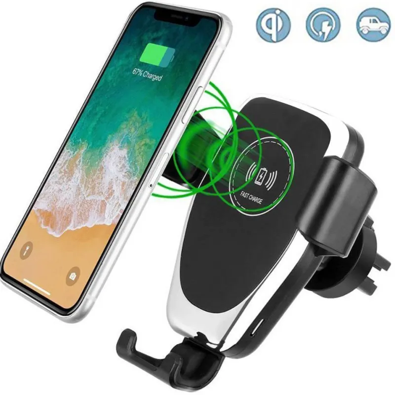 Wild u0026 Free Gear Autozubehör|Automobilindustrie-Kabellose Autotelefonhalterung - Ladehalterung mit automatischer Klemmung