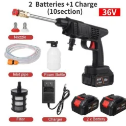 Gear Up u0026 Go Autozubehör|Automobilindustrie-Kabellose elektrische Hochdruck-Autowaschpistole