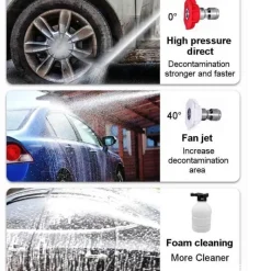 Gear Up u0026 Go Autozubehör|Automobilindustrie-Kabellose elektrische Hochdruck-Autowaschpistole