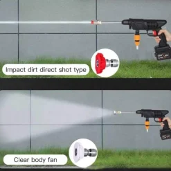 Gear Up u0026 Go Autozubehör|Automobilindustrie-Kabellose elektrische Hochdruck-Autowaschpistole