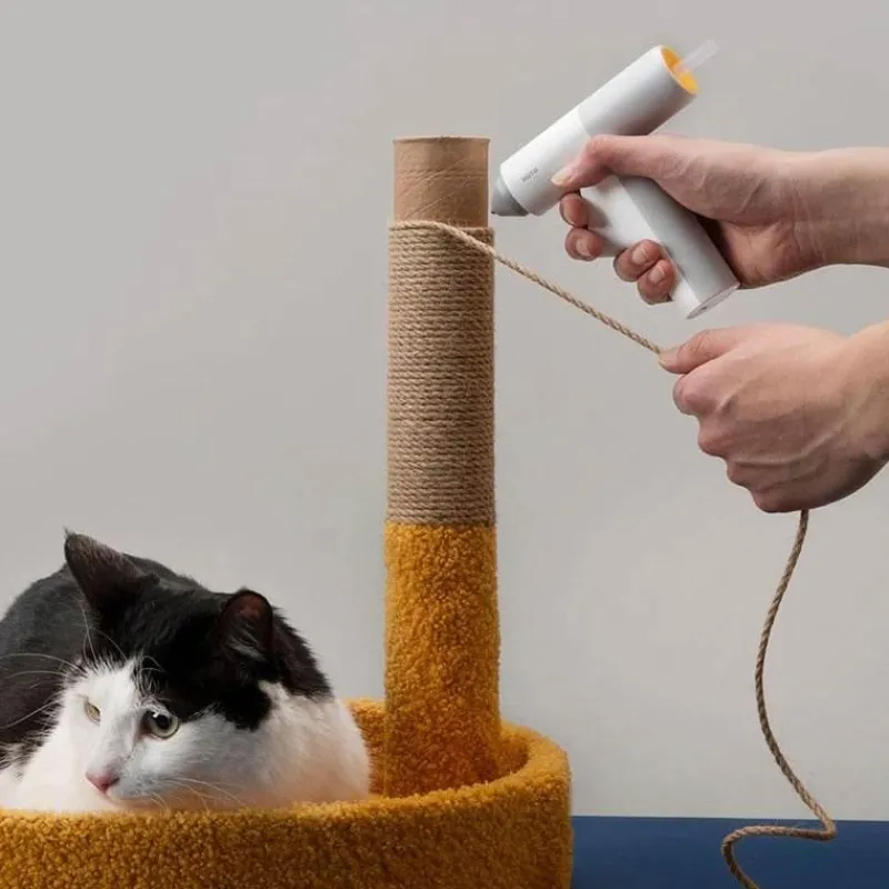 Cozy Living Heimwerkzeuge|Outdoor & Garten-Kabellose Heißklebepistole – Tragbares Klebewerkzeug für Bastelarbeiten