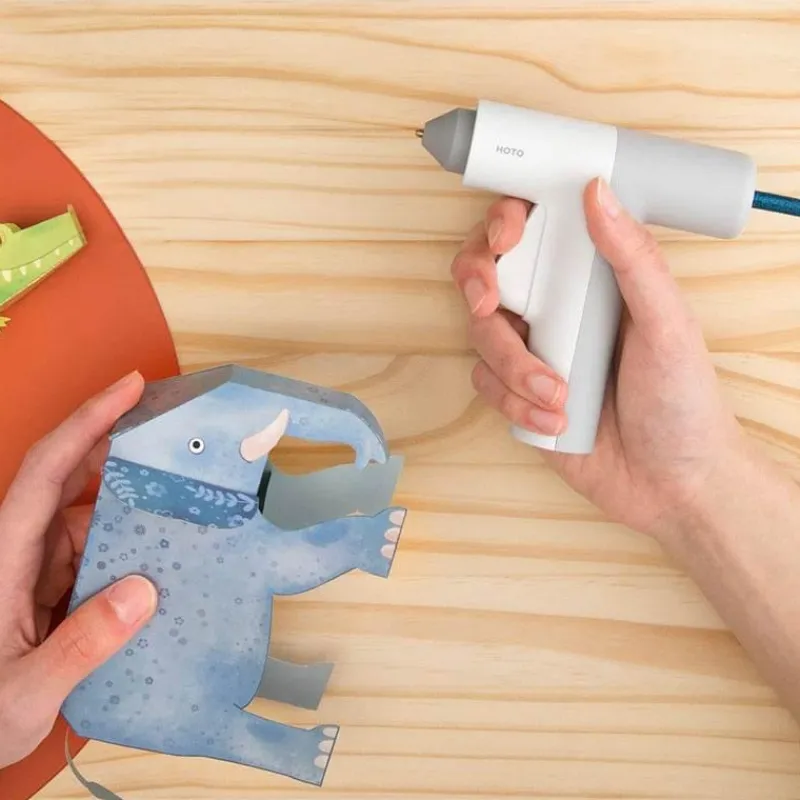 Cozy Living Heimwerkzeuge|Outdoor & Garten-Kabellose Heißklebepistole – Tragbares Klebewerkzeug für Bastelarbeiten