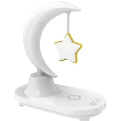 Comfort u0026 Style Gadgets Für Zuhause|Beleuchtung-Kabellose Ladenachtlampe – Mondstern-Design