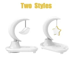Comfort u0026 Style Gadgets Für Zuhause|Beleuchtung-Kabellose Ladenachtlampe – Mondstern-Design