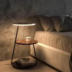 The Light Loft Beleuchtung-Kabellose Ladetischlampe – Modernes minimalistisches Design