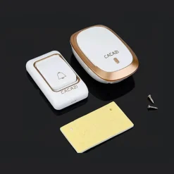 The Decor Haven Gadgets Für Zuhause-Kabellose LED-Türklingel - Smart Home Sicherheitssystem