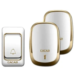 The Decor Haven Gadgets Für Zuhause-Kabellose LED-Türklingel - Smart Home Sicherheitssystem