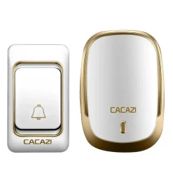 The Decor Haven Gadgets Für Zuhause-Kabellose LED-Türklingel - Smart Home Sicherheitssystem