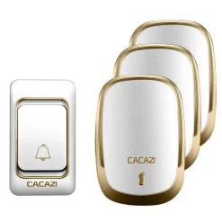 The Decor Haven Gadgets Für Zuhause-Kabellose LED-Türklingel - Smart Home Sicherheitssystem