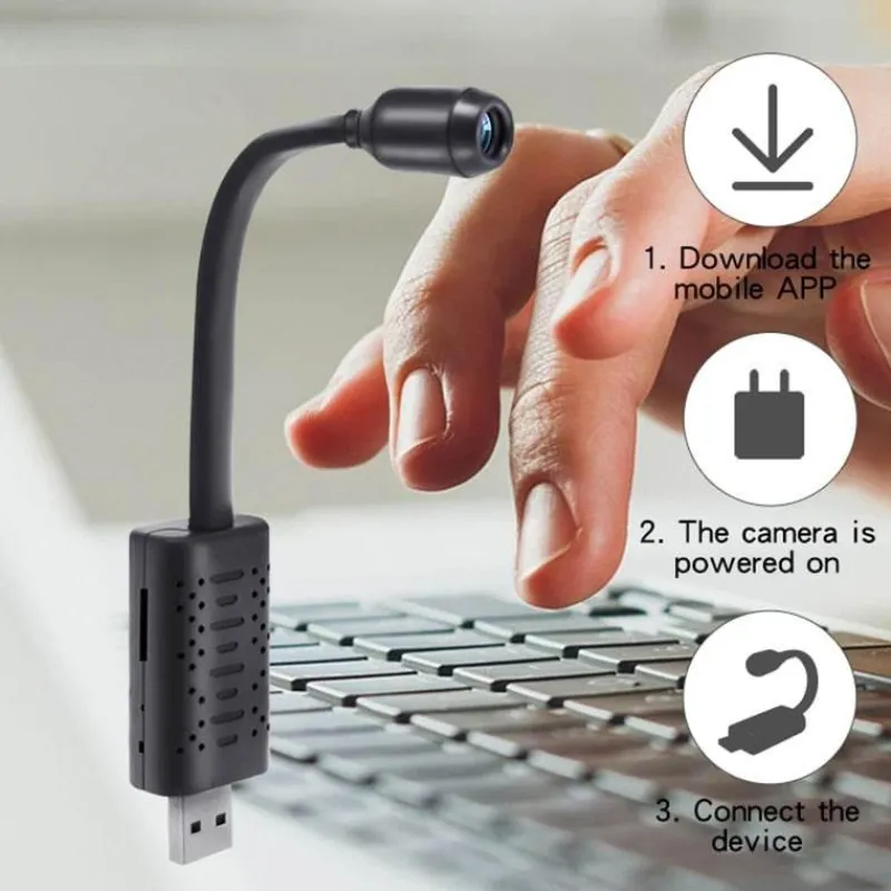 Comfort u0026 Style Gadgets Für Zuhause-Kabellose Mini-HD-Smart-Überwachungskamera – WiFi-Überwachungskamera für Zuhause