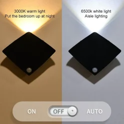 Comfort u0026 Style Beleuchtung-Kabellose Wandleuchte mit Bewegungsmelder – Intelligente Innenbeleuchtungslösung