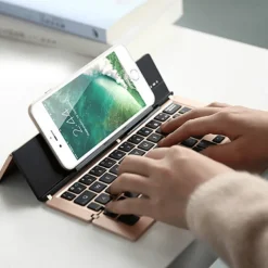 Comfort u0026 Style Gadgets Für Zuhause-Kabelloser, faltbarer Tablet-Tastaturhalter – tragbares Design