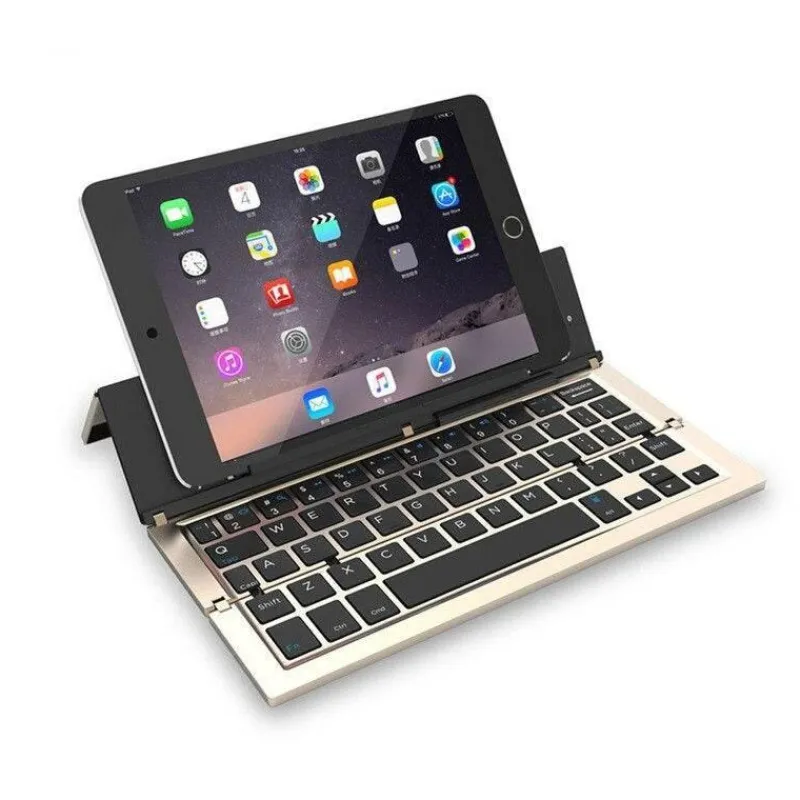 Comfort u0026 Style Gadgets Für Zuhause-Kabelloser, faltbarer Tablet-Tastaturhalter – tragbares Design