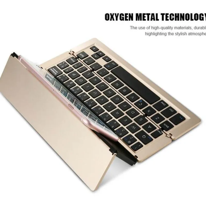 Comfort u0026 Style Gadgets Für Zuhause-Kabelloser, faltbarer Tablet-Tastaturhalter – tragbares Design